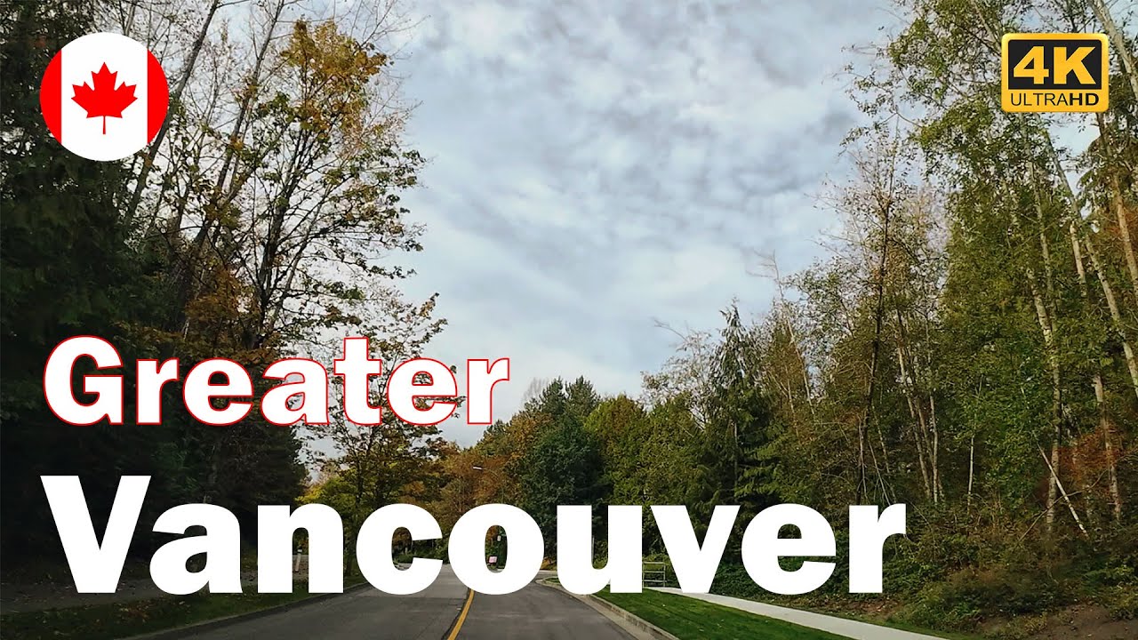 Driving Tour | Greater Vancouver Neighborhoods | 4K | Burnaby