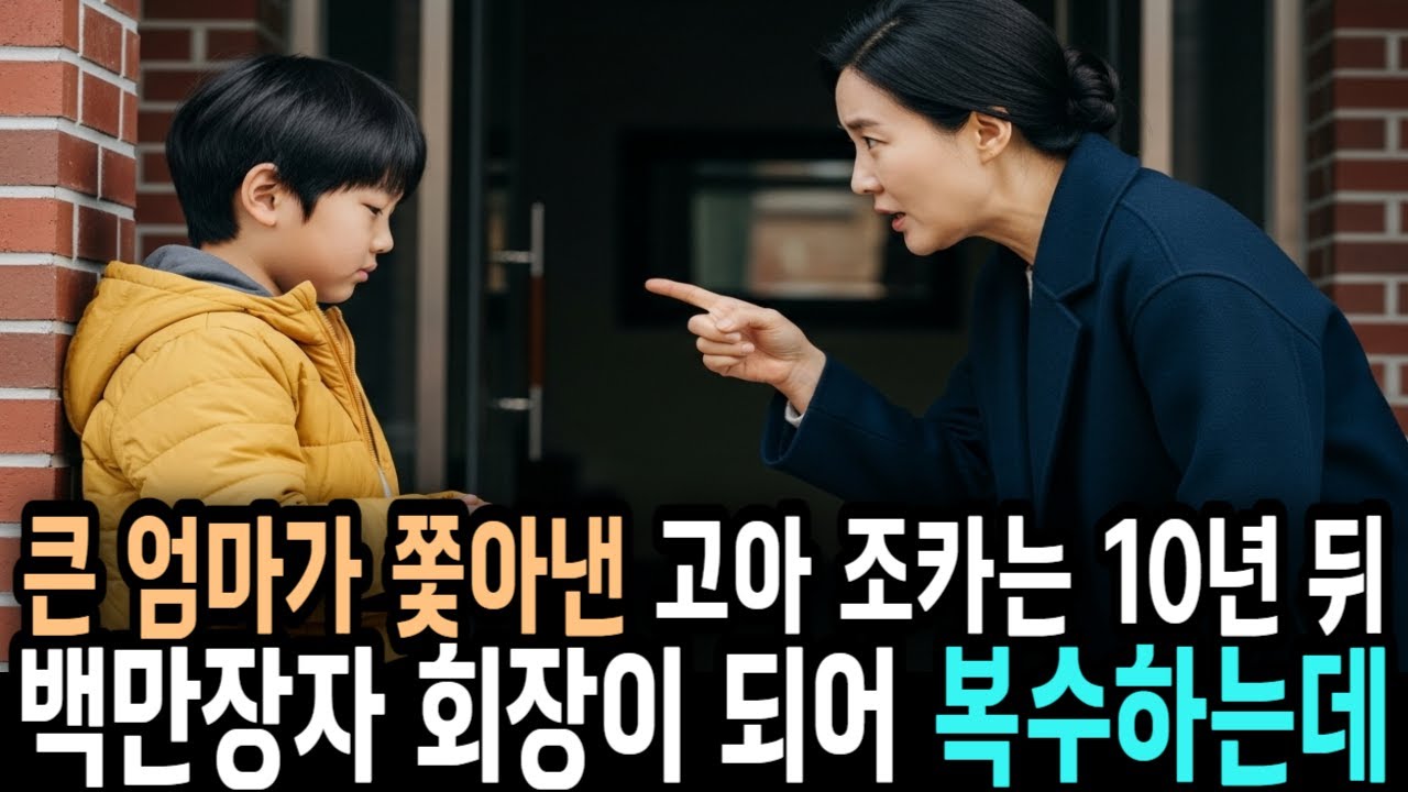 추운 겨울 큰어머니에게 쫓겨난 고아 소년, 10년뒤 백만장자가 되어 나타나 대가를 돌려주는데