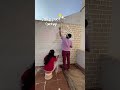 Wall transformation| #balcony decor #budgetdecor #wallmakeover #walldecor #homedecorideas