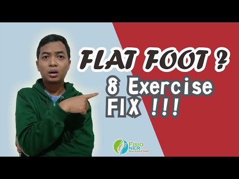 Video: Latihan Kaki Datar: Merawat Lengkungan Flat Atau Jatuh