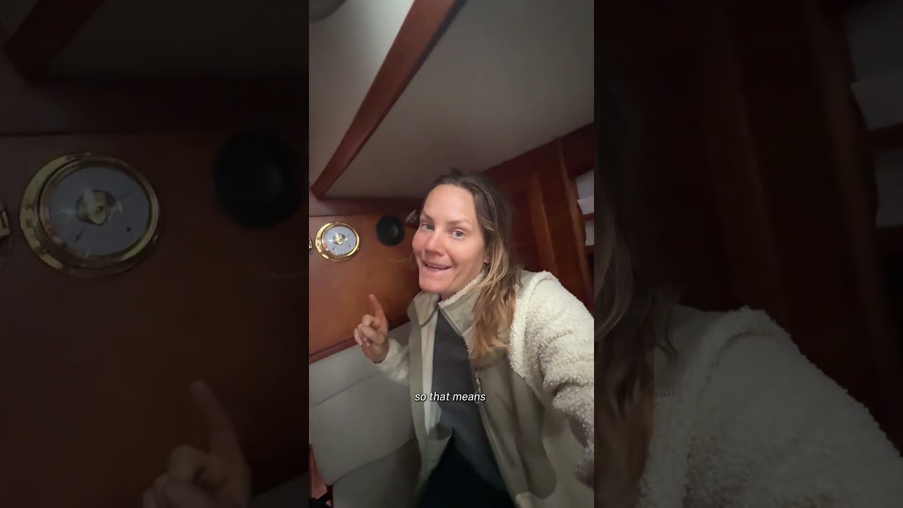⁣Norwegian Girl sailing alone at sea to France - day 4