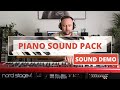 Nord stage 4  piano sound pack  no talking sound demo