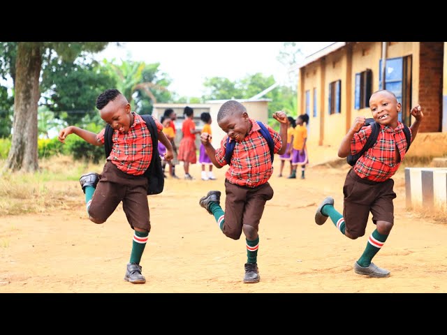 Masaka Kids Africana Dancing to Back to School class=