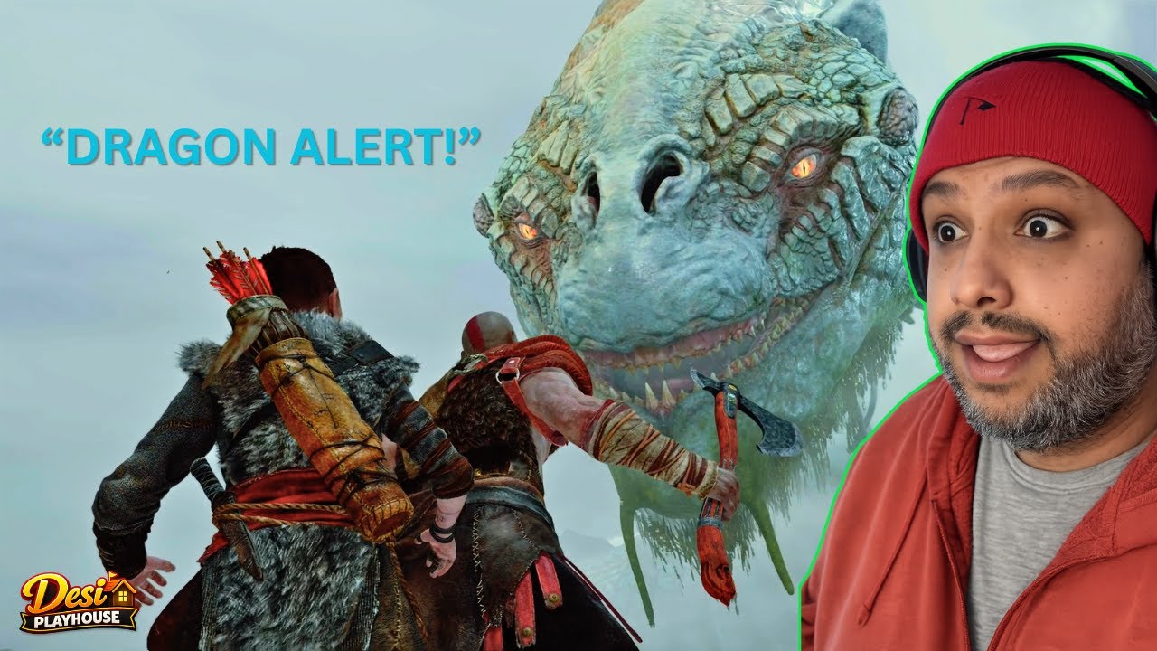 Kratos Ki Axe Paani Mein Fas Gayi 😲 Dragon Aur Fight Scene