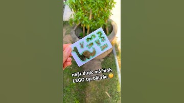 tái chế ♻️ RÁC THẢI thành LEGO #shorts