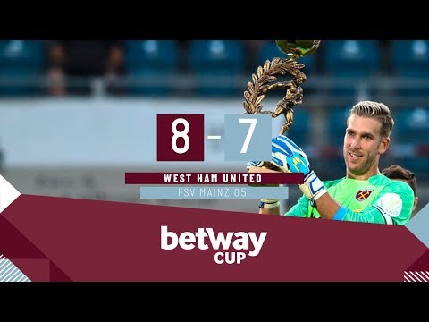 BETWAY CUP HIGHLIGHTS: WEST HAM DEFEAT MAINZ ON PENALTIES!