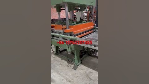 Two layers rubber floor tiles vulcanizing press machine in Paraguay
