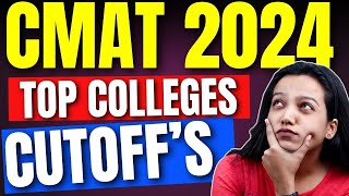 CMAT 2024 Top Colleges Cutoffs ✅ Low Cutoff CMAT Colleges You Can Target #cmat2024
