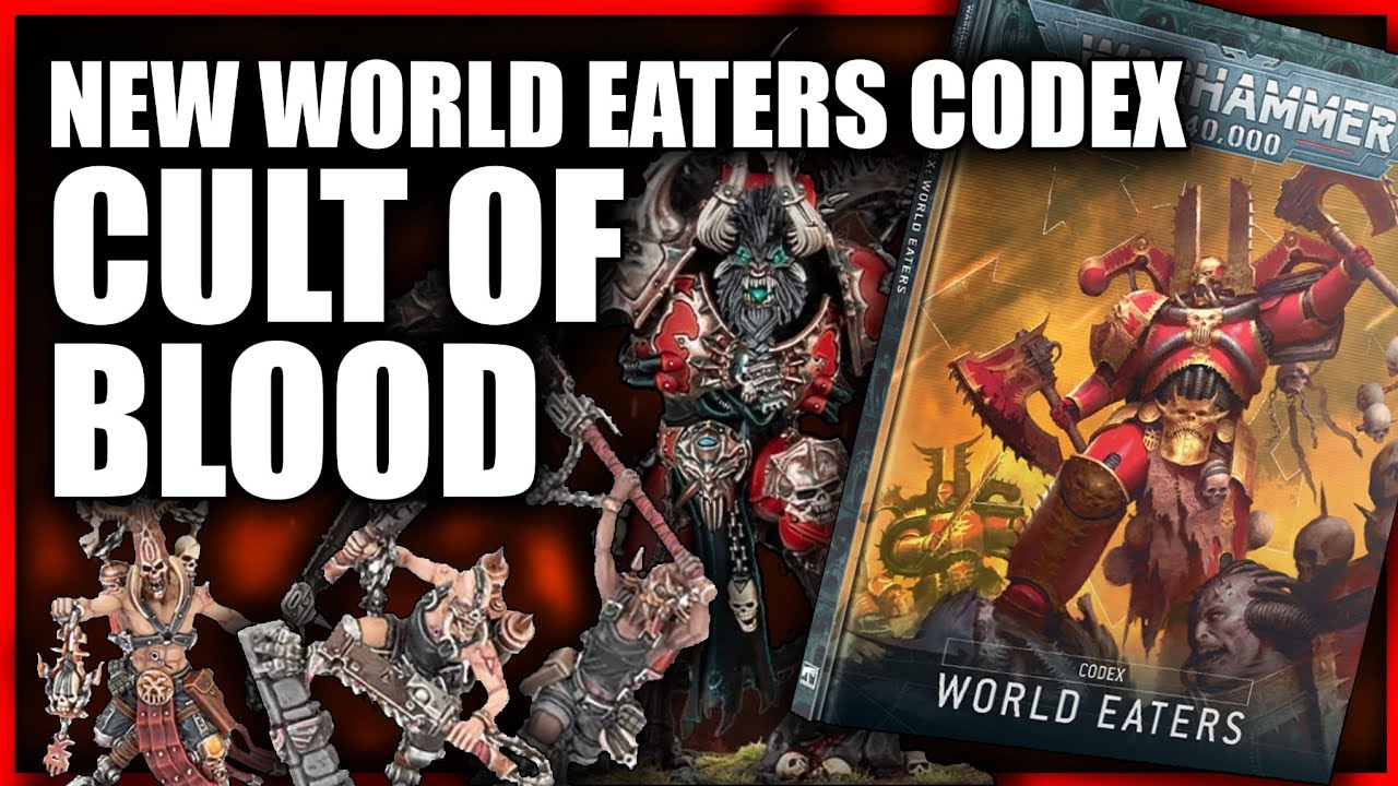 NEW CODEX* Cult of Blood Detachment - World Eaters 10th Edition