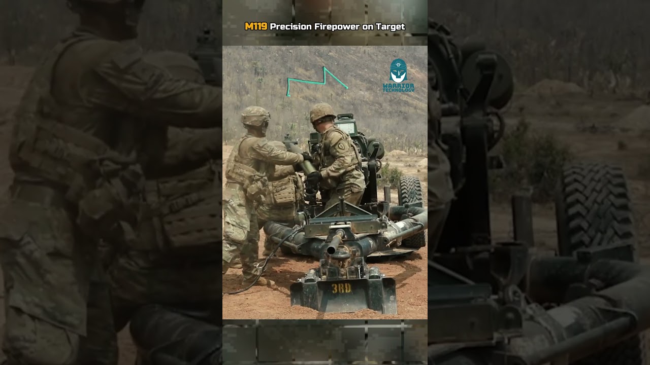 US Army 105 mm sniper gun!