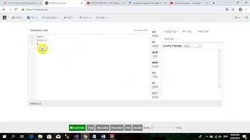 Example MARIE simulator