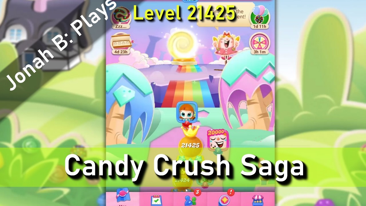 Уровень 21425 в Candy Crush Saga
