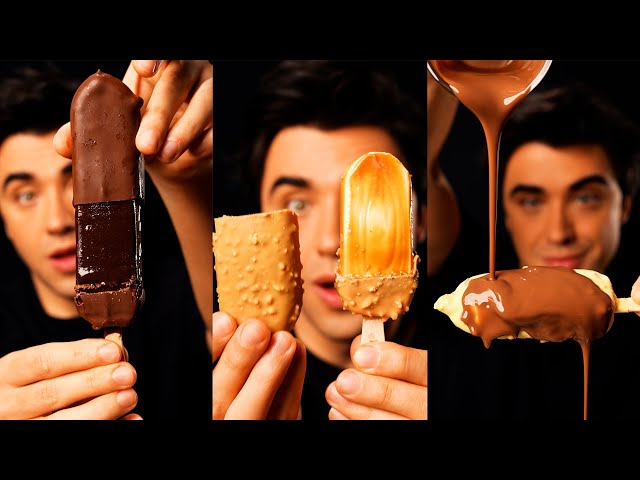 ASMR Chocolate Ice Cream Hacks | Full Uncut TikTok Mukbang Eating Compilation
