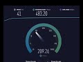 Spectrum internet speed test ultra plan $85.00 a month before &amp; after switching to AT&amp;T Fiber