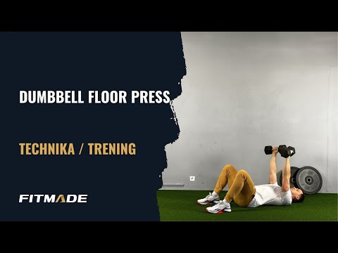 Miniatura filmu: Dumbbell floor press – technika