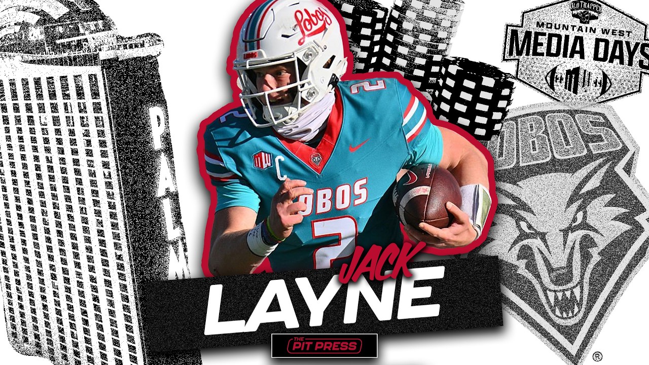 New Mexico's Jack Layne - Quarterback - 2026 Mountain West Football Media Day