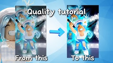 QUALITY TUTORIAL #capcut #motionninja #quality #roblox