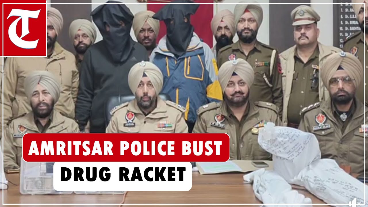 Amritsar Police bust interstate drug racket, 2 arrested; drugs and firearms recovered