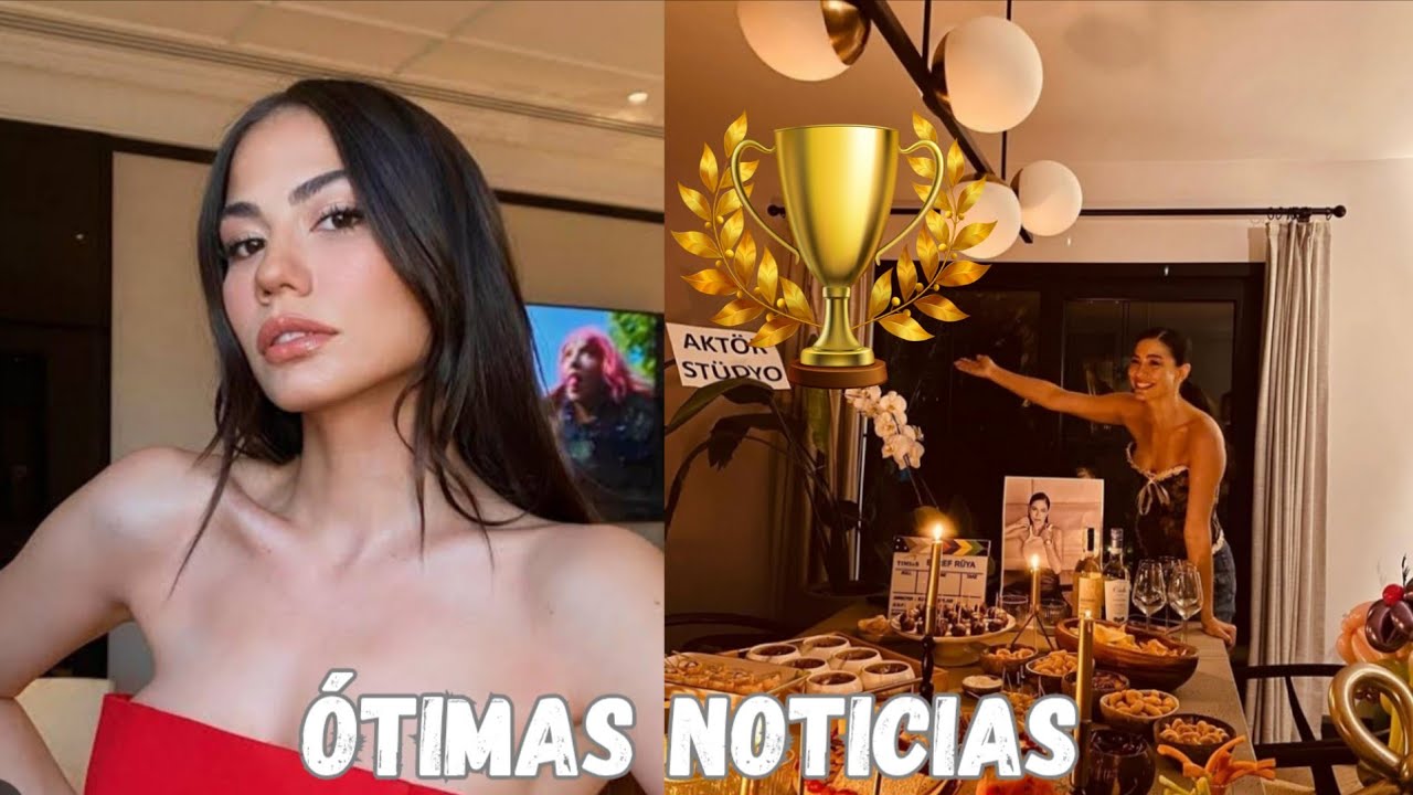 DEMET ÖZDEMIR É ELEITA ATRIZ INSPIRADORA DO ANO ⭐️