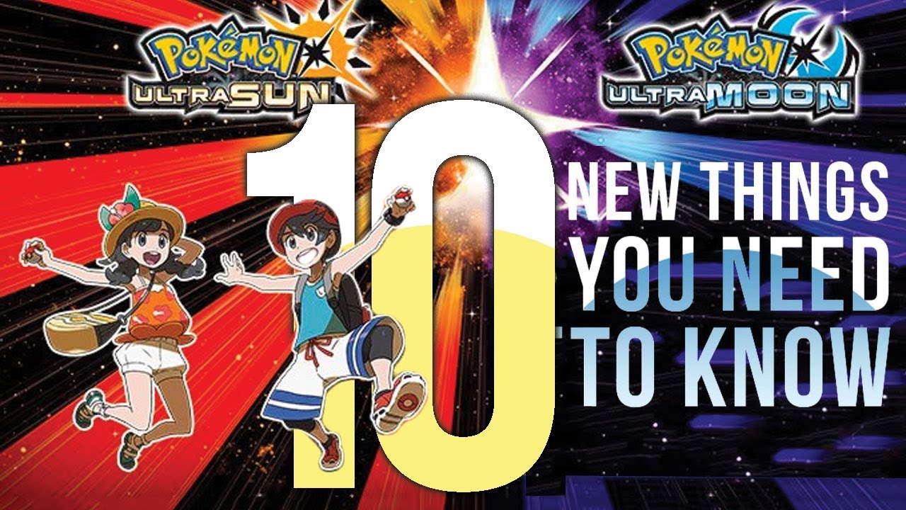 6 Incredible Facts About Pokémon Ultra Sun & Ultra Moon Everyone