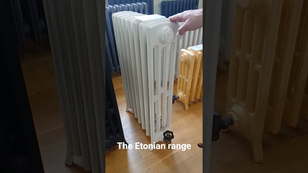 The Etonian cast iron radiator. Best selling, unbeatable prices. #designerradiators #castiron #home