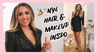 NEW YEARS EVE MAKEUP & OUTFIT IDEAS FOR GOING OUT OR STAYING IN! ALEX GARZA