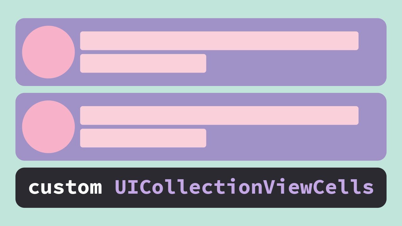 Create Custom UICollectionViewCells | Xcode Swift Tutorial