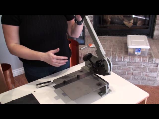 Making Benchtop Metal Cutting Shears 