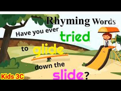 Rhyming Words | English Rhyming Words for kids | Rhyming Words With Kids 3C