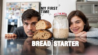 Making Sourdough Starter and Bread For Non Bakers (Easy No Knead and Advanced)