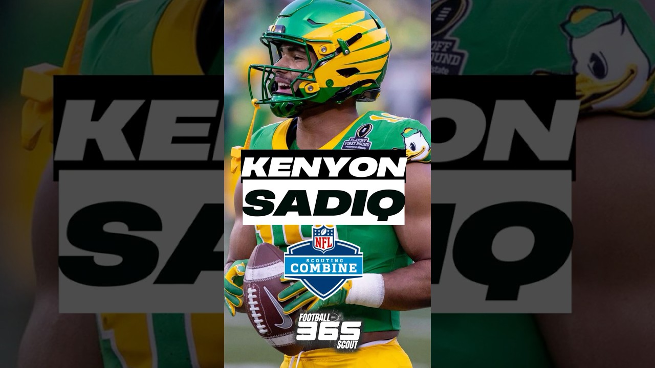 Kenyon Sadiq BROKE The NFL Combine 🤯 #shorts #foryou