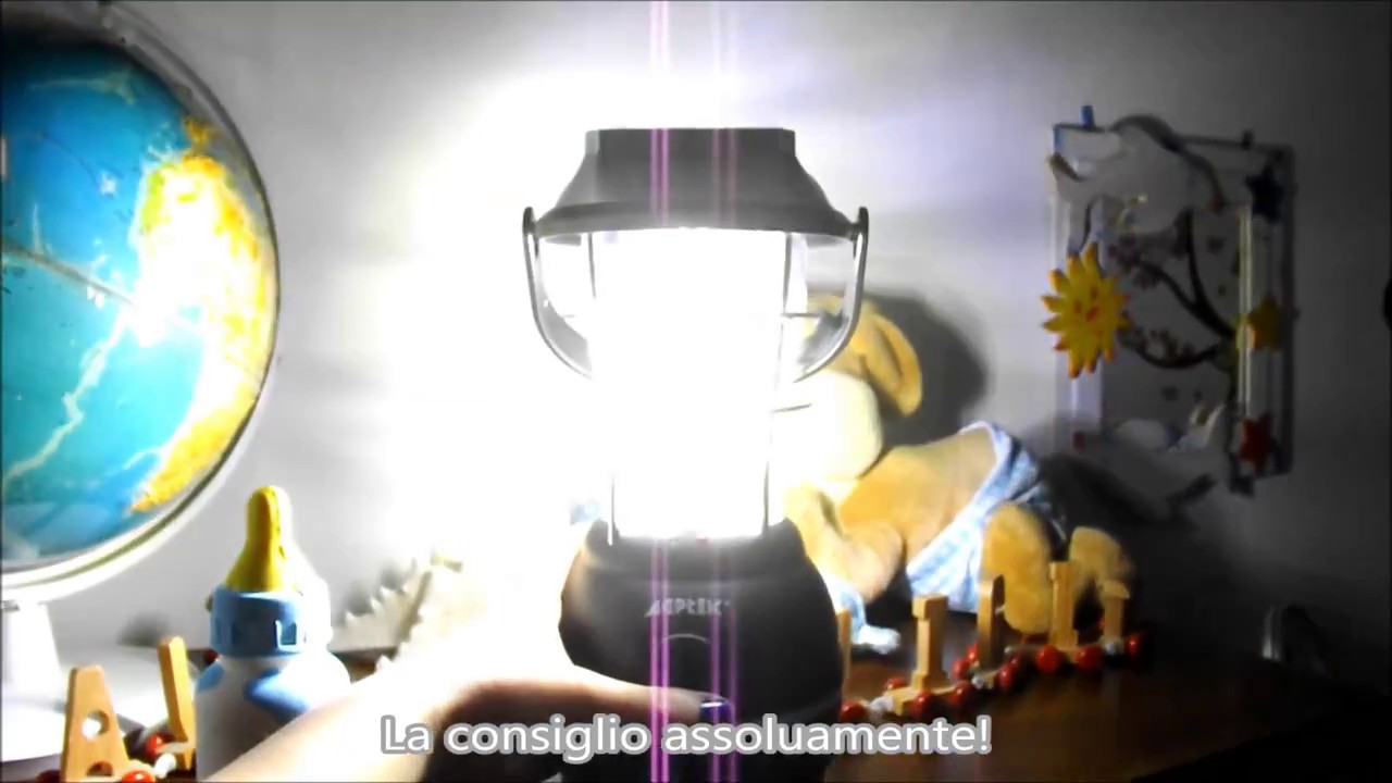 Lampada Da Terra Targa A Dinamo: Lampada Mobile Per Hobby, Tempo Libero, Campeggio
