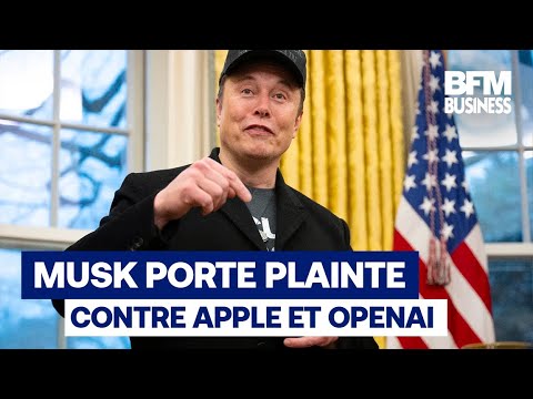 Elon Musk déclare la guerre à Apple et OpenAI - YouTube