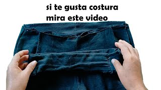 aprende coser pretina correctamente en jogger aqui te explico como hacer