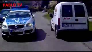 Roller vs Polizei - Polizei Verfolgungsjagd -↕- Police vs Scooter vs Polizei Part.17