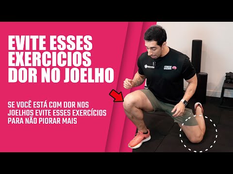Quais exercícios evitar na musculação se você tem dor nos joelhos