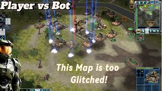 2v2v1v1?! This map is too glitched ! (command and conquer 3 kanes wrath)