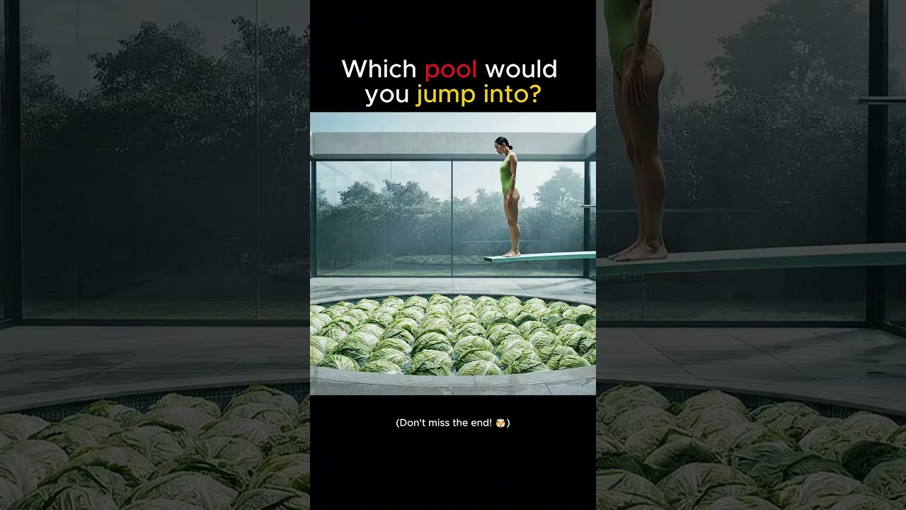 Which Geometric Pool is Your Vibe? 🥦 