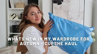 WHATS NEW IN MY WARDROBE FOR AUTUMN - CUPSHE HAUL AND TRY ON | PetiteElliee