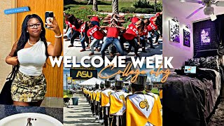 COLLEGE VLOG 02|S6: ASU Welcome Week + New Apartment + Yard Show + Talent show n more !