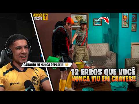 12 ERROS QUE VOCÊ NUNCA VIU EM CHAVES!! HUDSON AMORIM REAGINDO!!