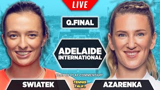 SWIATEK vs AZARENKA | Adelaide International 2022 | LIVE Tennis Play-by-Play screenshot 3