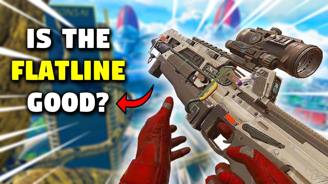 Is THE FLATLINE GOOD? | FLATLINE OP in Apex Legends!