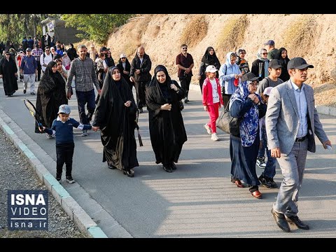 روزی شاد در همایش پیاده روی خانوادگی جهادگران جهاددانشگاهی