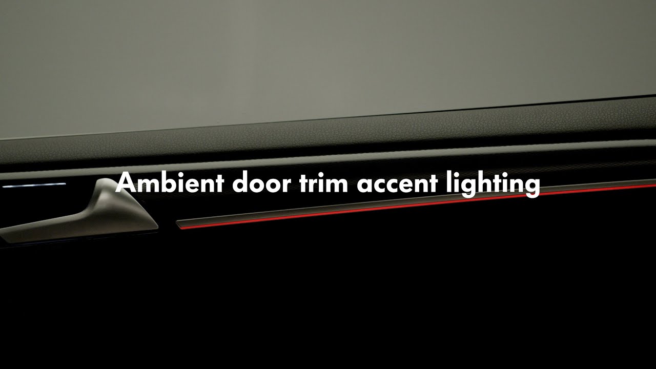 2015 Volkswagen Golf GTI Ambient door trim accent lighting YouTube