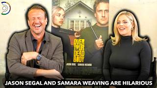 Jason Segel and Samara Weaving Are the Perfect Comedy and Horror Icons for 'Over Your Dead Body'