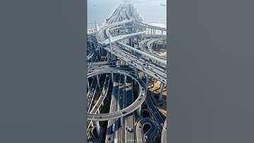 Unreal Engineering Marvel | Surreal Architecture #shorts #traveling #megastructures #bridge #ai