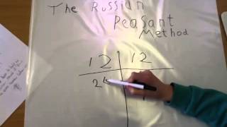 Multiplication: The Russian Peasant Method