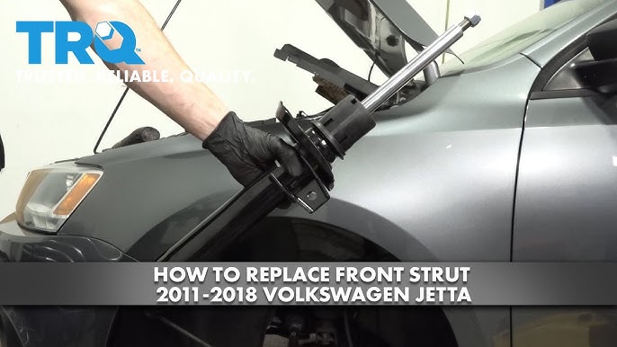 Detroit Axle - Front Struts w/Coil Spring Assembly Rear Shocks Replacement  for Volkswagen Beetle Golf Jetta 