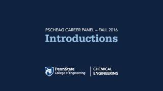 Career Panel #1: Introductions